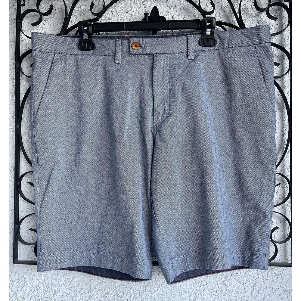 Ted Baker Oxford Shorts - Size 38 - Blue